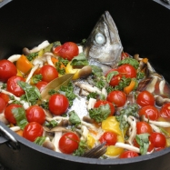 アクアパッツァも出来上がりました！！